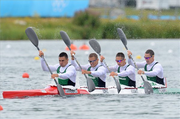 Kammerer Zoltán, Tóth Dávid, Kulifai Tamás, Pauman Dániel - kajak-kenu