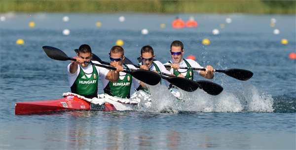  Kammerer Zoltán, Tóth Dávid, Kulifai Tamás, Pauman Dániel kajak-kenu