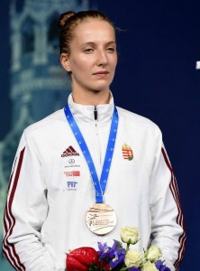 Márton Anna első érmét szerezte a felnőttek között világversenyen Forrás: FIE
