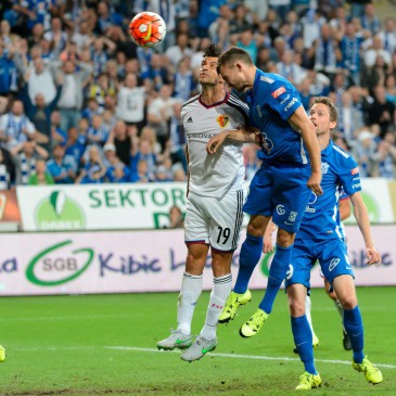 Lech Poznan-FC Basel BL-selejtező. MTI/EPA Fotó