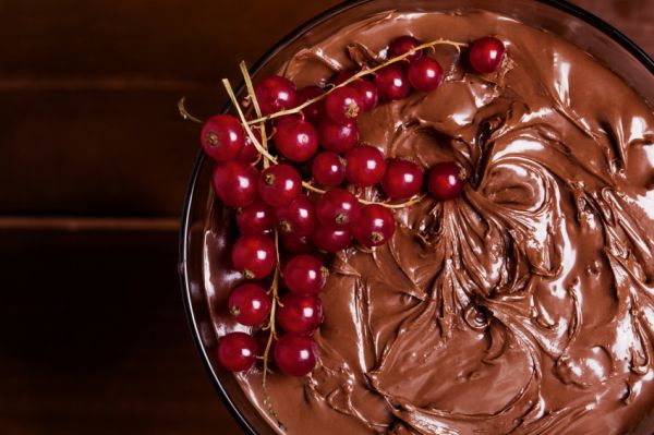Csokikrém ribizlivel - Egészségséfünk receptje
