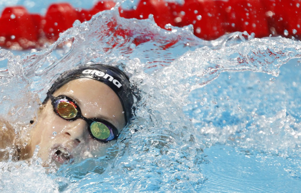 Kazany, 2015. augusztus 2. Kapás Boglárka a 400 méteres gyorsúszás döntõjében a kazanyi vizes világbajnokságon 2015. augusztus 2-án. A magyar úszó 4:08.22 perces eredménnyel nyolcadikként végzett. MTI Fotó: Kovács Anikó