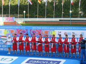 A bronzéremért játszhat a csapat Forrás: waterpolo.hu