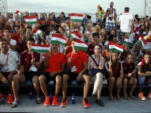 A magyar EYOF-csapat Fotó: Szalmás Péter/MOB