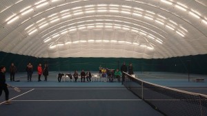 Golden Ace Sport & Tennis Club kemény borítású pályája 