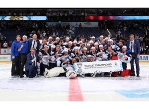 A finneké lett az aranyérem Forrás: IIHF
