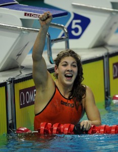 Szilágyi Liliána 2012-ben 200 m pillangón ifjúsági Eb-aranyérmes lett. A fiatal úszó az olimpián jó eséllyel rajthoz állhat fő száma mellett 100 m-en is Fotó: Szalmás Péter/MOB