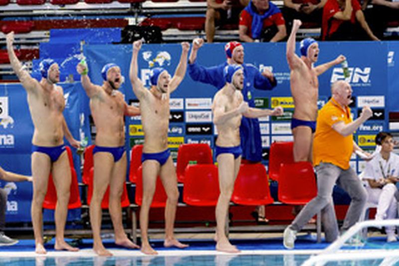 NED Team
FINA Men's Water Polo Olympic Games Qualifications Tournament 2016
Spain ESP (White) Vs Netherlands NED (Blue)
Trieste, Italy - Swimming pool Bruno Bianchi
Day1 03-04-2016
Photo G.Scala/Insidefoto/Deepbluemedia