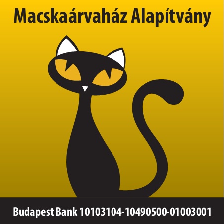Macskaárvaház logó