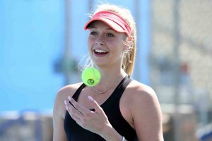 Stollár Fanny teniszező két éve Floridában készül Forrás: huntennis.hu