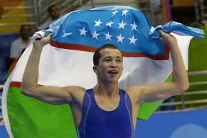 Az üzbég ifjúsági olimpiai bajnok, Ilhom Bahromov lett a kötöttfogás győztese az 50 kg-ban Fotók: Internet
