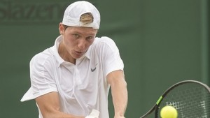 Valkusz Máté először jutott nyolc közé Grand Slam-versenyen Forrás: ITFTennis