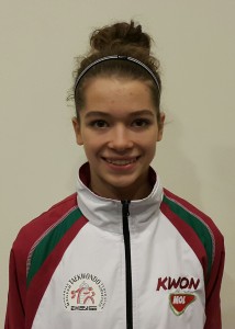 A taekwondos Patakfalvy Luca 15 esztendősen lett Eb-ezüstérmes a 21 évesek között Forrás: MTK Budapest
