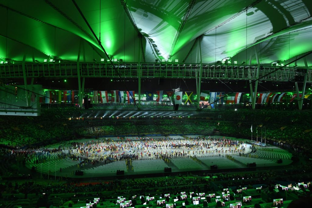 Rio de Janeiro, 2016. augusztus 22. A XXXI. nyári olimpiai játékok záróünnepsége a Rio de Janeiró-i Maracana Stadionban 2016. augusztus 21-én. (MTI/EPA/AAP/Dean Lewins)