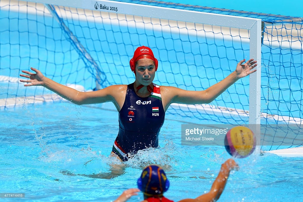 XXX of ZZZ competes in the (discipline & session name) during day five of the Baku 2015 European Games at the Water Polo Arena on June 17, 2015 in Baku, Azerbaijan.