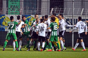 Indulatoktól sem volt mentes a Haladás Ferencváros elleni sikere Forrás: mlsz.hu