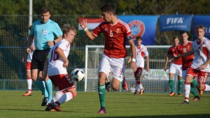 A dánok elleni selejtezős mérkőzésen Fotó: mlsz.hu