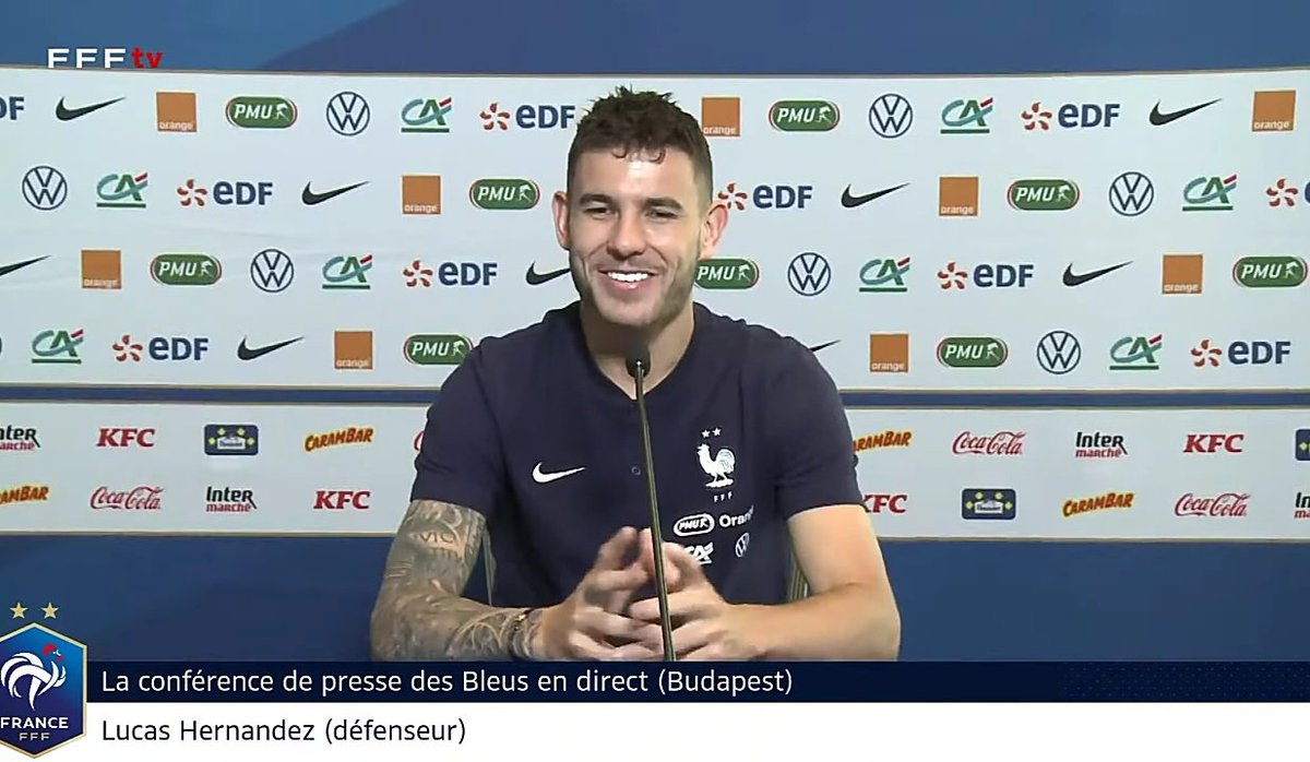 Bayern &amp; Germany on Twitter: &quot;Lucas Hernández asked whether he can see Sergio Ramos joining FC Bayern: &quot;(laughs) I&#39;m with the national team now and this question is not for me. Ramos