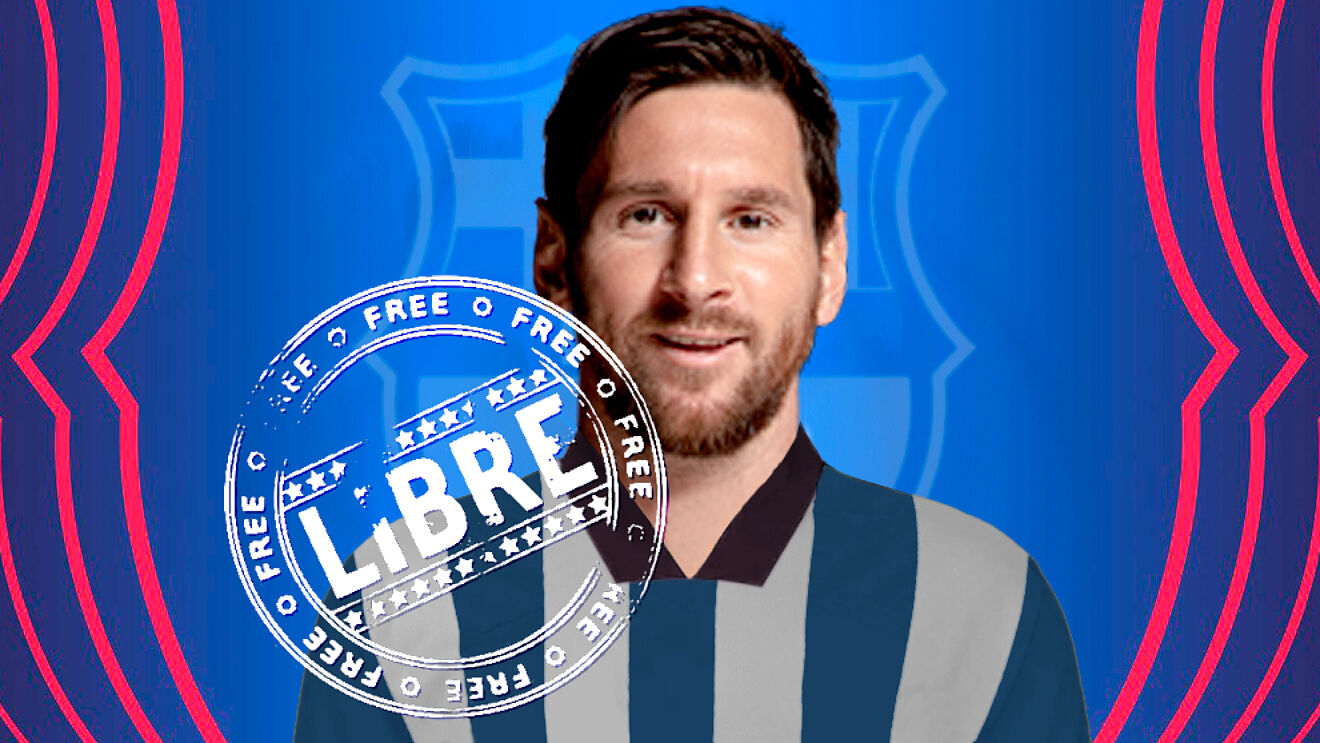 Lionel Messi is a free agent