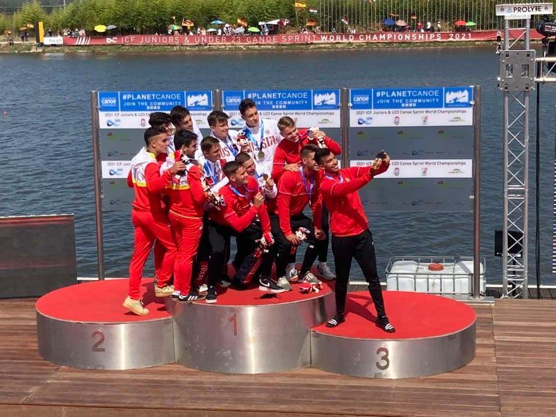 17 arannyal zártuk az ifi, U23 gyorsasági világbajnokságot